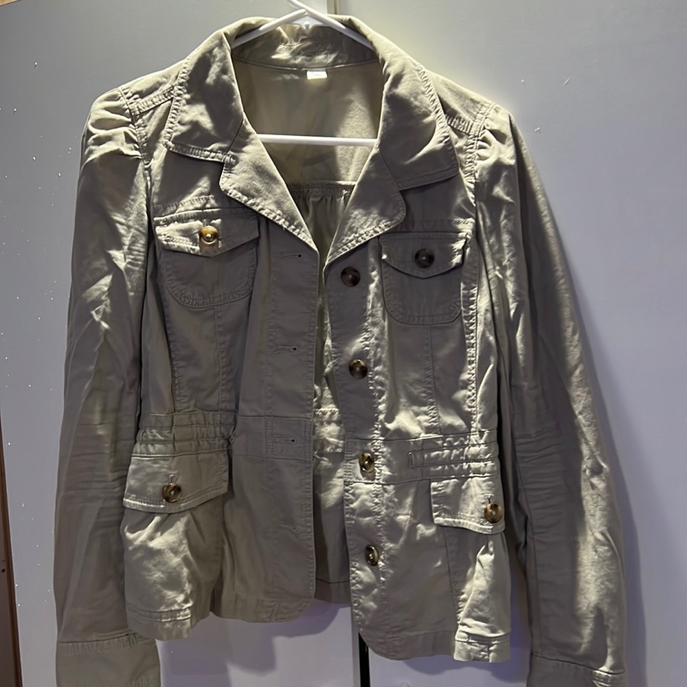 Beige jacket- goes with everything